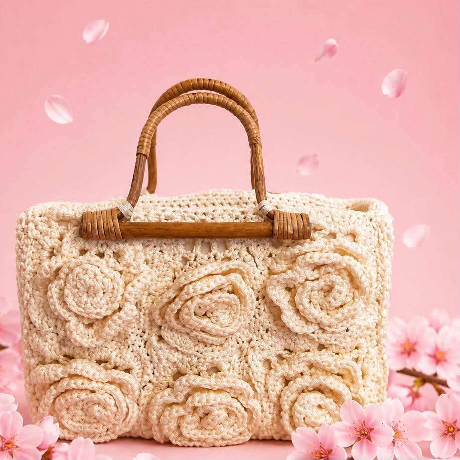 Flower design bag