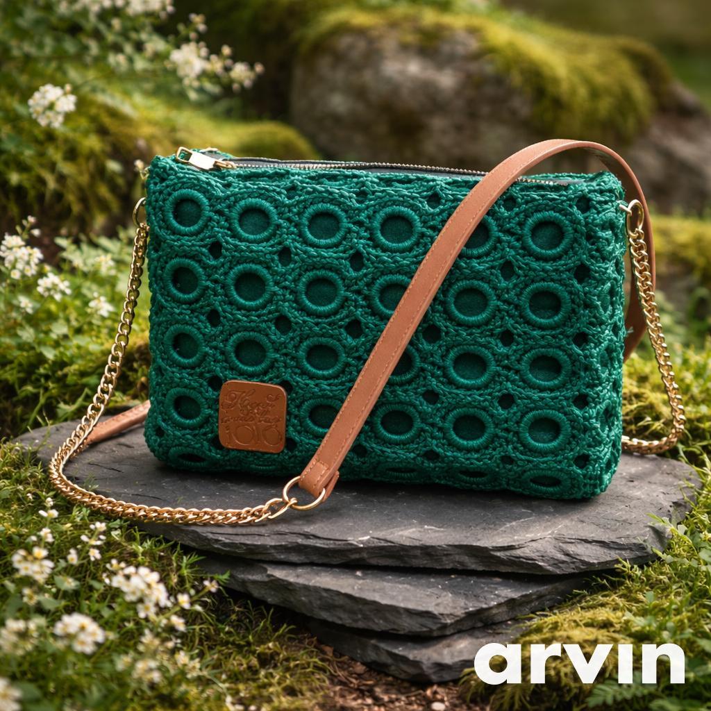 Royal green bag