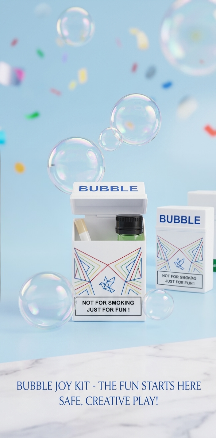 فقاعات شبه السجائر بكج توفيري - Lite Bubbles Cigarettes