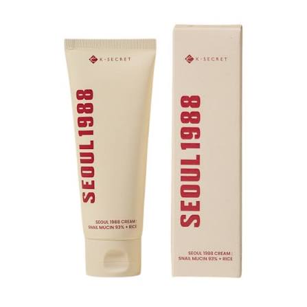 K-SECRET SEOUL 1988 Cream : Snail Mucin 93% + Rice
