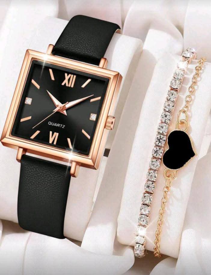 طقم ستاتي اسود 5